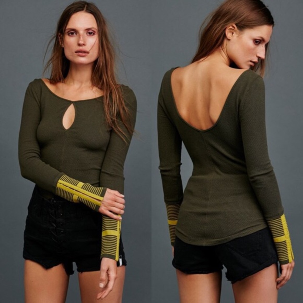 Free People Mod Thermal with Cuff Detail